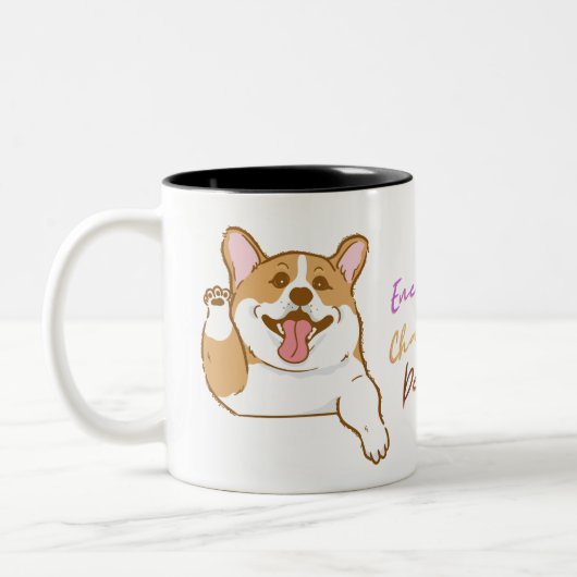 Corgi: Energetisch, Charmers, Delight Tasse (Links)