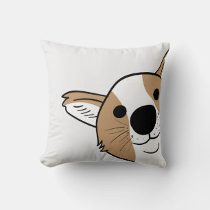 Corgi Face Pet Bed Kissen