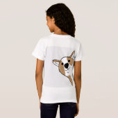 Corgi Face T-Shirt (Schwarz voll)