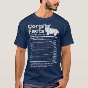 Corgi Fakten Ernährung Fakt Corgi Lover Corgi Own T-Shirt