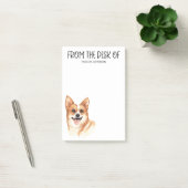 Corgi-Fan Post-it Klebezettel (Büro)