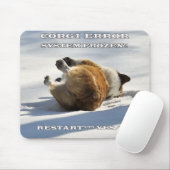 CORGI-FEHLER MOUSEPAD (Mit Mouse)