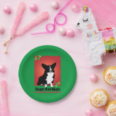 Corgi-Feriengeschenke Pappteller (Party)