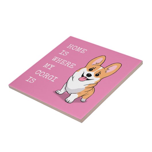 Corgi Fliese (Seite)