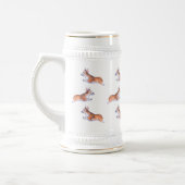 Corgi-Flugeruch Bierglas (Links)