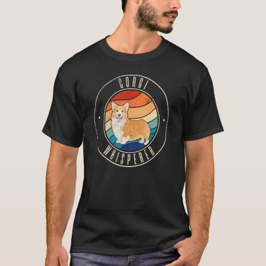 Corgi-Flüsterer T-Shirt (Vorderseite)