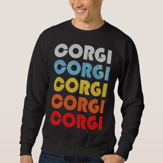 Corgi For Dog Mom Sweatshirt (Vorderseite)