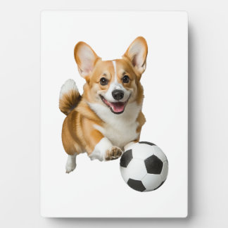Corgi Fotoplatte