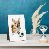 Corgi Fotoplatte (Seite)