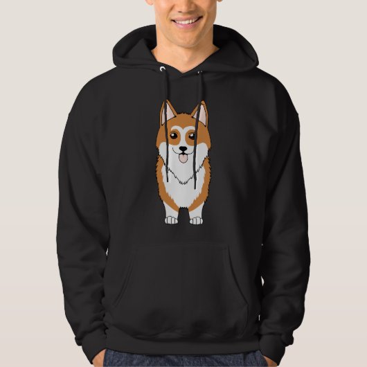 Corgi Front Hoodie (Vorderseite)