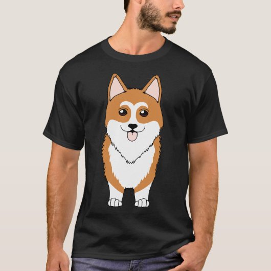 Corgi Front T-Shirt (Vorderseite)