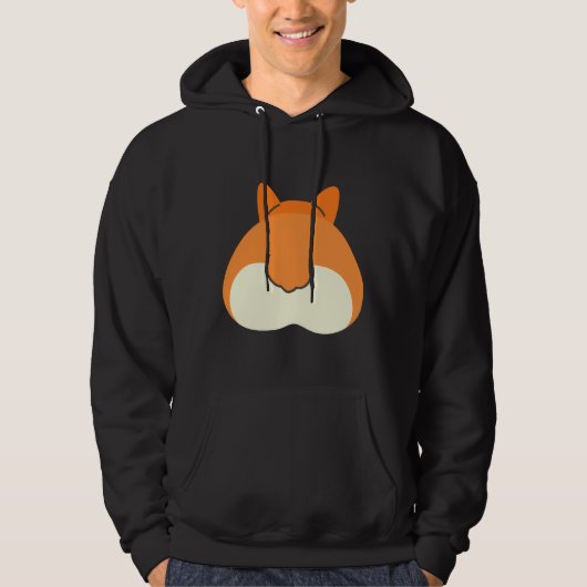 Corgi Funny Hoodie (Vorderseite)