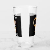 Corgi | Funny Namaste 6 Fuß entfernt Niedlich Corg Glas (Links)
