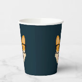 Corgi Funny Pappbecher (Links)