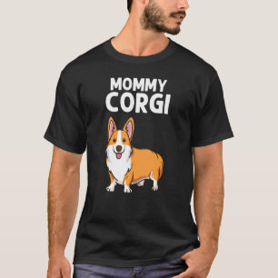 Corgi für Frauen Mama Walisischer Korgi Hund Tier T-Shirt