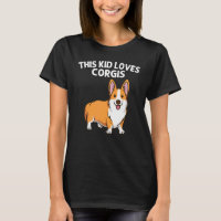 Corgi für Kinder Boys Welsh Corgi Hund Tier