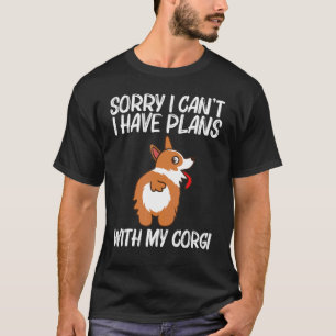 Corgi für Männer Frauen Haustier Hund Eigentümer v T-Shirt