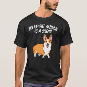 Corgi für Männer Frauen Walisischer Korgi Hund Tie T-Shirt