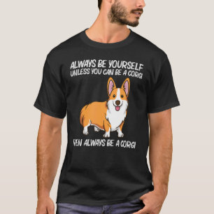Corgi für Männer Frauen Walisischer Korgi Hund Tie T-Shirt