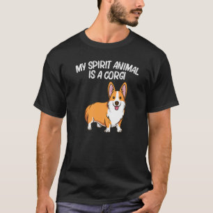 Corgi für Männer Frauen Walisischer Korgi Hund Tie T-Shirt