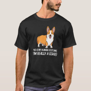 Corgi für Männer Frauen Walisischer Korgi Hund Tie T-Shirt