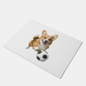 Corgi Fußmatte (Schrägansicht)