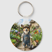 Corgi-Gärtner Schlüsselanhänger (Rückseite)