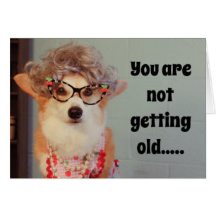 Corgi-Geburtstagskarte