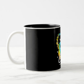 Corgi Gefärbte Krawatte Rainbow Dog Lover Geschenk Zweifarbige Tasse