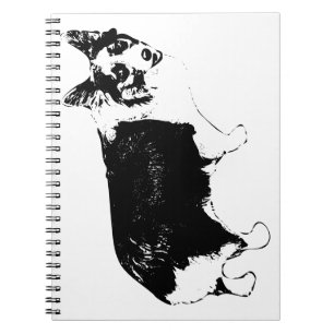 Corgi-Geist für Listen erstellen Notizblock