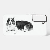 Corgi Gentle Guard Samsung Galaxy Hülle (Rückseite (Horizontal))
