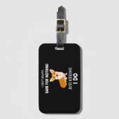 Corgi Gepäckanhänger (Vorderseite Vertikal)