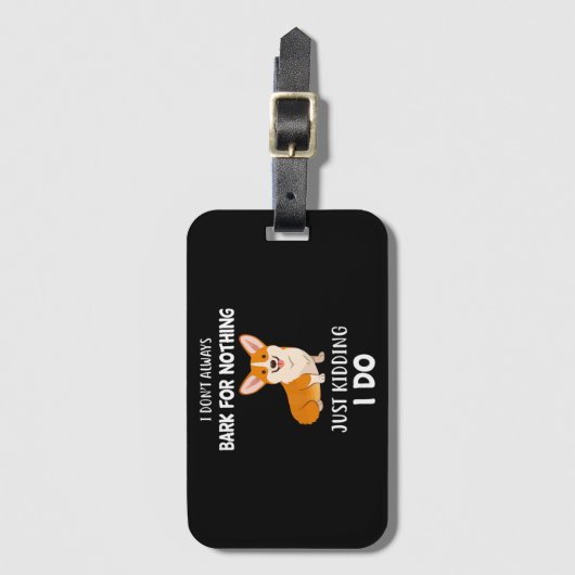 Corgi Gepäckanhänger (Vorderseite Vertikal)