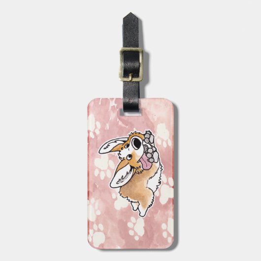 Corgi-Gepäckanhänger Gepäckanhänger (Vorderseite vertikal)