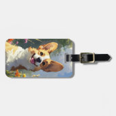 Corgi-Gepäckanhänger Gepäckanhänger (Vorderseite horizontal)