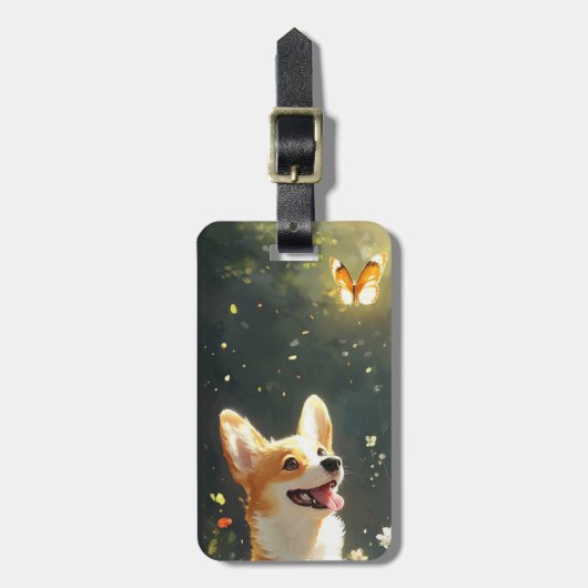 Corgi-Gepäckanhänger Gepäckanhänger (Vorderseite vertikal)