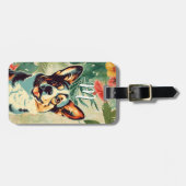 Corgi-Gepäckanhänger Gepäckanhänger (Vorderseite horizontal)