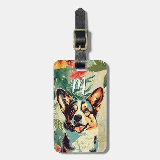 Corgi-Gepäckanhänger Gepäckanhänger (Vorderseite vertikal)