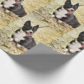 Corgi Geschenkpapier (Ecke)