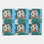 Corgi Geschirrtuch (Horizontal)