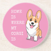Corgi Getränkeuntersetzer (Vorne)
