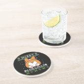 Corgi Getränkeuntersetzer (Seite)
