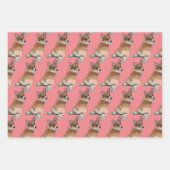 Corgi Gift Wrap Set Geschenkpapier Set (Vorderseite 3)