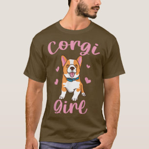 Corgi Girl Women's Charming Pembroke Welsh Corgi D T-Shirt
