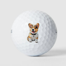 Corgi Golf Balls