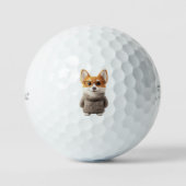Corgi Golfbälle (Vorderseite)