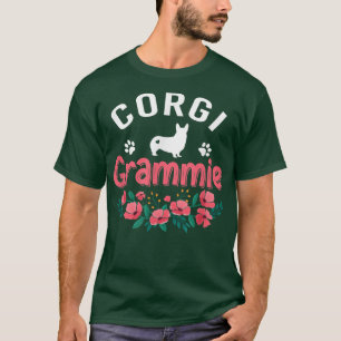Corgi Grammie Dog gibt Frauen Hunde Haustier Besit T-Shirt