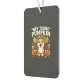 Corgi Halloween Hey There Kürbis Design Autolufterfrischer (Links)