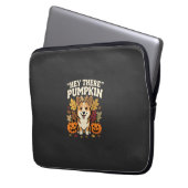 Corgi Halloween Hey There Kürbis Design Laptopschutzhülle (Vorderseite Links)