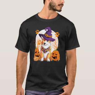 Corgi-Halloween-Kostüm für Frauen Kinder Männer Hu T-Shirt